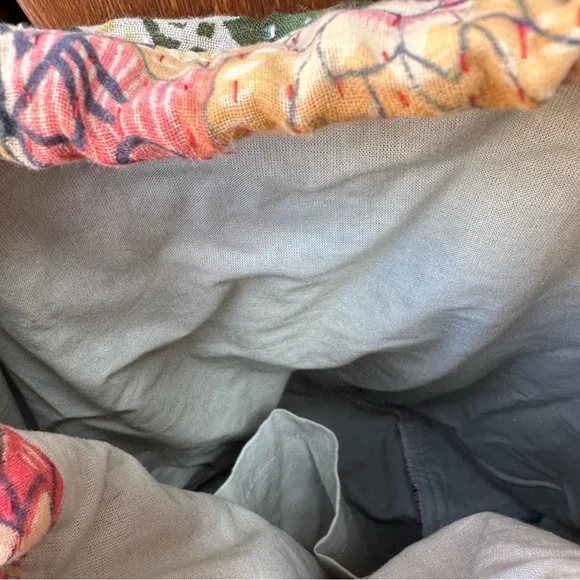 ✨VINTAGE KANTHA SARI BOHO BACKPACK - Picture 6 of 11